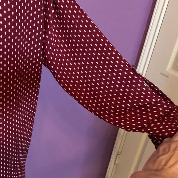 Alice Blue Elba Split Neck Blouse - Picture 3 of 12